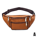 Miniatyrbild 5 av 11: Herr Äkta Läder Clutch Väskor Business Kohud Plånböcker Dragkedja Handväska Skinn Mobilväska Man J8d0 Vertical brown One-size