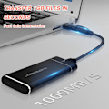 Miniatyrbild 3 av 11: M.2 NVMe SSD-kapsling USB 3.1 Gen 2 till NVMe PCI-E M.2 Drive SSD Hårddisk Ny sliver NGFF