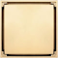 Miniatyrbild 4 av 5: Dold Guld Golvavlopp Kvadratisk Golvavlopp Mässing Dusch Golvavlopp Anti-Luktdusch Golvavlopp för Toalett Badrum Kök, 4 Tum