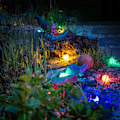 Miniatyrbild 2 av 5: – LED 6 m flerfärgad ljusslinga med 40 bollar för inomhus- och utomhusdekoration för tavernor, fester, födelsedagar, bröllop