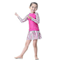 Miniatyrbild 2 av 5: Barn Flickor Badkläder Klänning Mu Islamic Beachwear Burkini Baddräkt Simset_y Rose Red 3-4 år