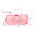 Miniatyrbild 3 av 5: Case Brevpapper Koreansk Canvas Brevpapper Quicksand Söt Brevpapper Kreativ Case Kvinnlig Student null ingen