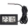 Miniatyrbild 1 av 5: Ny digital LCD-termometer temperaturmätare sondsensor intervall -50 Celsius C till +110 Celsius C