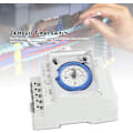 Miniatyrbild 5 av 5: – Analog timer med synkronmotor och dagsprogram, timer, 36VAC/DC