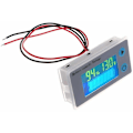 Miniatyrbild 2 av 5: Multifunktionell 10-100V LCD-batterikapacitetsvoltmeter med temperaturvisning