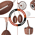 Miniatyrbild 3 av 5: 2 st Vattenflaska Silikon Sportvattenflaska Klämbar hopfällbar vattenflaska Stötsäker läcksäker bollformad drickskopp för Schoo null ingen