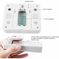 Miniatyrbild 5 av 5: Kyl- och frystermometer Digital termometer Ljudlarm med trådlös min/max-sensor skärm