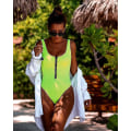 Miniatyrbild 2 av 5: Barn Flickor Mermaid Tail Bikini Set Badkläder Baddräkt Badkläder Hög kvalitet Röd 110