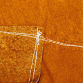 Miniatyrbild 3 av 5: Svetsförkläde i kohud, värmeskydd, isolering, smed, 70x100cm