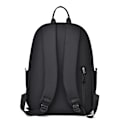 Miniatyrbild 2 av 5: Justerbar enkel praktisk ryggsäck - Laptopväska (svart) - Unisex - Student skolväska - Casual ryggsäck svart