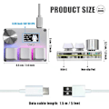 Miniatyrbild 3 av 6: SayoDevice OSU O3C Rapid Trigger Hall Switchar Magnetic Linear Switches Tangentbord med ratt och skärm, Kopiera klistra, Shotcut, Macro Hotswap Mini Tangentbord...