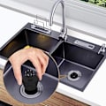 Miniatyrbilde 5 av 5: 2-pakning Universal Badekarplugg, Silikon Badekarpropp, Badekaravløpspropp