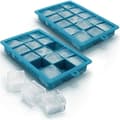 Isbitsform - igadgitz Home - Livsmedelsgodkänd Silikon - 2 delar - 15 kuber à 3,3 cm