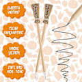 Miniatyrbilde 4 av 5: 24 stk Hekse-Kostespisser til Halloween - Broomstick Kulepenn - Halloween Partygaver