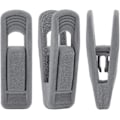 Miniatyrbillede 1 af 5: Fløjlsbøjle Clips, Buksebøjle Fløjlsclips, Stærke Fingerclips Perfekte Til Tynde Fløjlsbøjler (20stk)