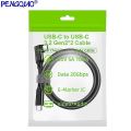 Miniatyrbilde 3 av 4: Albu Vr-kabel Type-c datakabel Usb3.1 dobbel hann 4k videoprojeksjonskabel 3.20g mobilspillkabelkobling