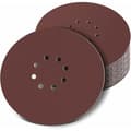Slipeskive - 225 mm (9\") - 120 korning - 8 hull - Pakke med 40