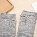 Miniatyrbillede 3 af 5: NYE Fabriksnye Anden Sorterings Cashmere Fingerløse Handsker Fra Turtle Doves wine