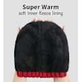 Miniatyrbilde 2 av 5: Beanie-luer for kvinner, vinterluer for damer, termiske varme vinterluer for kvinner utendørs sport med avtakbar pompom