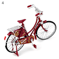 Miniatyrbillede 1 af 5: Samleobjekt Cykel Kunst Skulptur Stativ Stabil Legering Fuld af Personlighed Simuleringskunst Cykel Hjem Decor 4