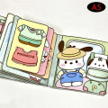 Miniatyrbild 1 av 5: Tyst bok Sanrio Doudou bok pedagogisk hemmagjord Kuromi bok melodi tyst bok - pacha dog