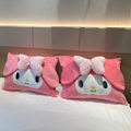 Pikkukuva 2 / 7: Kawaii tyynyliina puuvillasta valmistettu tyynyliina söpö pehmeä tyynyliina anime tyynynpäällinen koristeellinen asuntolaan (vaaleanpunainen)