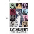 Miniatyrbillede 2 af 4: Taylor Music Tapestry Flag 3x5 Ft Berømt Musiker Koncert Album Plakat College Sovesal Gobelin Væg Hængende Hjem Indretning