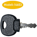 Miniatyrbilde 2 av 5: Nøkkel 14603 10 stk Tenningsnøkler for Erstatning Passer for Fendt, Claas, Liebherr, Zetteleyer, Deutz, Manitou, New Holland, Gravemaskin, Laster osv Betterl