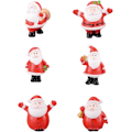 Miniatyrbild 1 av 6: Jultomte Mini Julgransprydnader Jul Miniatyr Prydnadskit Söt Harts Jultomte Figurer Mikro Landskap Prydnad Skrivbordsdekoration 2