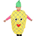 Pikkukuva 4 / 4: Hedelmäasu Lasten Juhliin - Värikäs ja Eloisa Pukeutumisasu Pineapple