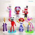 Miniatyrbillede 2 af 5: Fantastiske digitale cirkus actionfigurer unikt design simuleringsminiaturmodeller til børn drenge piger fødselsdagsgaver 7pcs