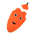Pikkukuva 4 / 4: Hedelmäasu Lasten Juhliin - Värikäs ja Eloisa Pukeutumisasu carrot