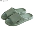 Miniatyrbillede 1 af 3: Badesandaler Herre Flip Flops Dame Nye Bløde Eva Tyk Sål Slides Sommersandaler Par Sandaler Hjemme Skridsikre Badesko 1 36-37