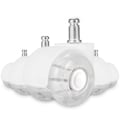 Miniatyrbilde 1 av 5: 5 stk Kontorstolhjul 2 Tommers Heavy Duty Mute Skrivebordstolhjul Universal Fit Hjul Til