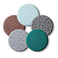 Miniatyrbillede 1 af 3: Rundt Memory Foam Pude Komfortabel Åndbar Polstret Skammelbetræk Vaskbar Måtte Til Hjem Soveværelse Light Grey 35cm