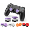Miniatyrbilde 1 av 4: For ps4-kontroller tommelgrep forlengelsesdeksel for ps5-tilbehør fps joystick-ytelse for playstation 5 ps4 gamepad-deksel - White