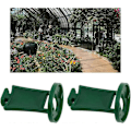 Miniatyrbild 4 av 5: Växthus Twist Clips Växthuskrok Växt Blomma Hängande Klämmor Set för Fixeringskit Trädgårdsdelar Växthusprylar Växthus Hängande Verktyg - 50st
