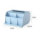 Miniatyrbillede 2 af 2: Rullepapirholder til stue, soveværelse, delt pladsbesparende holder til kontorbord, soveværelse, stue Blue