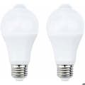 LED-lampa med rörelsesensor - LUSKYKA® - 12W - E27 - PIR infraröd rörelsesensor