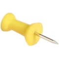 Pikkukuva 2 / 3: Push-neulat, kirkas muovipäinen, teräskärki, 100/200 kpl Assorted Colors 200Pcs
