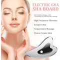Miniatyrbilde 2 av 5: Gua Sha ansiktsverktøy Elektrisk Gua Sha Plate Ansiktsmassasjer Med Vibrasjon Oppvarming Skrapelys