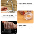 Miniatyrbillede 9 af 10: 2 stk 3m dobbeltsidet transparent nanote tape sort