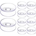 10 st 30 mm dubbelsidiga sugkoppar för glas och plast