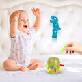 Miniatyrbilde 3 av 4: Pop-up dinosaurleker, dinosaurfatleker, nyhet leketøy, morsomme barnespill