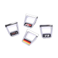 Miniatyrbilde 2 av 4: Bilstjernratt Trim R Line Emblem Klistremerke for Golf Jetta