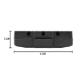 Pikkukuva 2 / 5: 4 paria jarrupaloja Magura hydraulisille vannejarruille HS11, HS33 jarrupalat