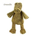 Miniatyrbild 5 av 5: Plush Hundeleksaker Djurformade Bita-Resistenta Pipande Leksaker Corduroy Hundeleksaker för Små Hundar Valpar Husdjur Träningstillbehör rabbit