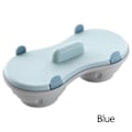 Miniatyrbild 2 av 5: Mikrovågsugns Perfekt Dubbel Kopp Ägg Pocherare Gratis Kokkärl Äggkokare Ångkokare Blue
