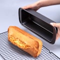 Miniatyrbillede 2 af 2: Brødform 25cm aflang bageform rektangulær - Sort