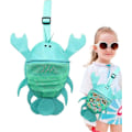 Miniatyrbillede 1 af 5: Lobster Net Strandtaske til Børn, Skalopsamlingspose til Børn, Skalopsækketaske Strandlegetøjs Nettaske
